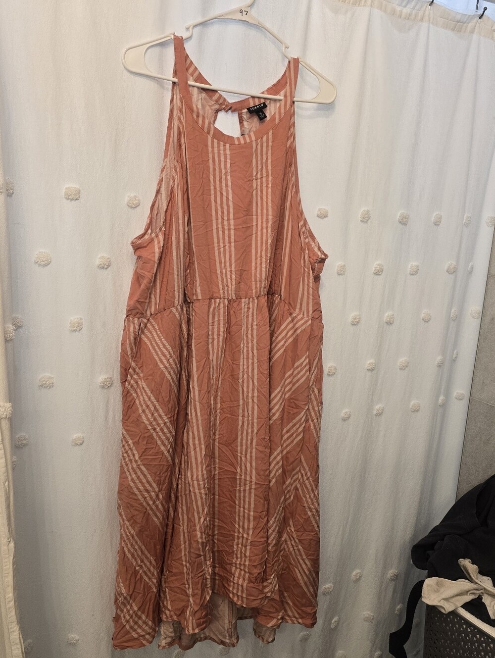 Torrid Women’s Sleeveless Dress Size 5x (28) Perfect For Summer Nwt!